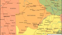 Ботсвана карта