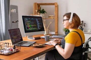 Работа за компьютером
