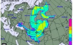 карта радиации
