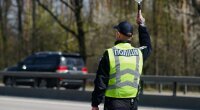Остановка водителя полицией