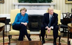 Меркель и Трамп