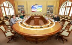 Встреча Германа Галущенко и Бриджит Бринк