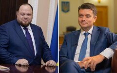 Руслан Стефанчук и Дмитрий Разумков