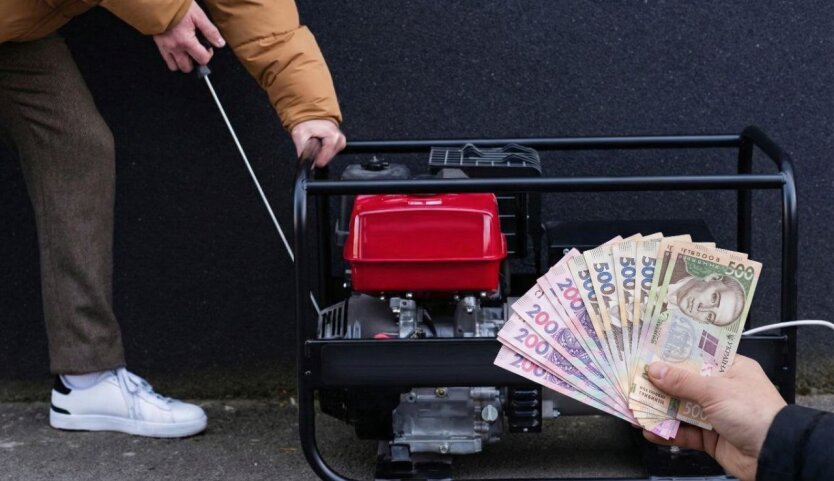 Выплаты на генератор