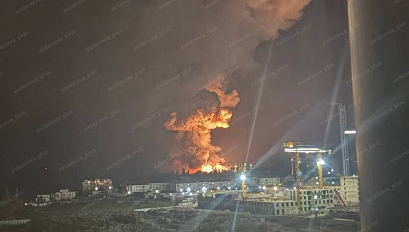 Удар ЗСУ по Новоросійську