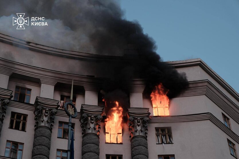 Удар по Киеву