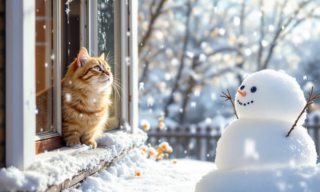 Погода зимой