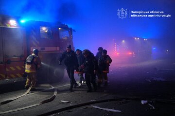 Удар по Запорожью