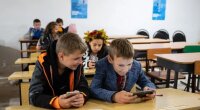 Школярі в Україні / Фото: УНІАН
