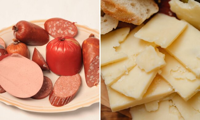 Цены на колбасу и сыр, цены продукты в украине