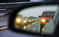 traffic jam mirror