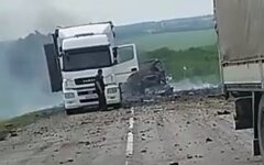 Целились по "Вагнерам": армия РФ под Воронежем уничтожила автомобиль с гражданскими