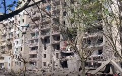 Разрушенный дом в Сергеевке, Одесская область, Зеленский