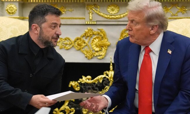 Володимир Зеленський та Дональд Трамп