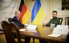 Владимир Зеленский и Олаф Шольц