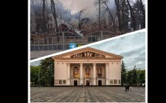 Авиация РФ разбомбила Драмтеатр в Мариуполе, самое большое укрытие в городе