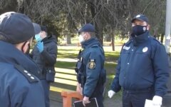 Полиция в Украине  на пасху