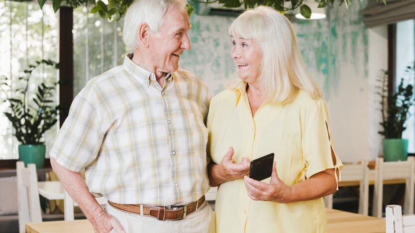 Украинские пенсионеры / Фото: freepik