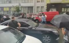 киев порошенко драка