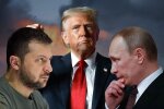 Владимир Зеленский, Дональд Трамп и Путин