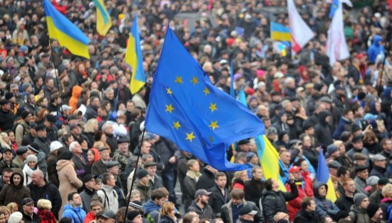 митинг майдан украина ес