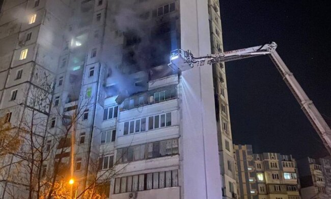 Удар по Києву