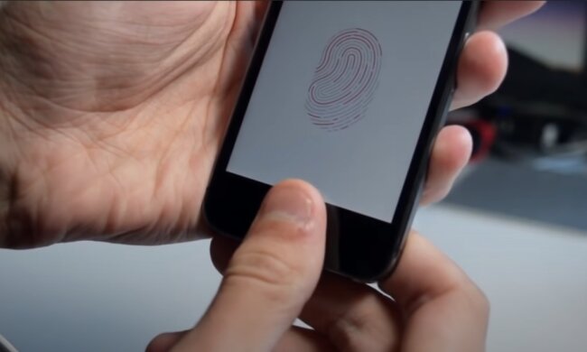 Сканер отпечатков пальцев, смартфон, разблокировка