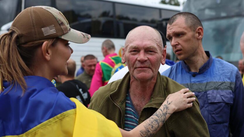 Обмін полоненими / Фото: Телеграм Володимира Зеленського