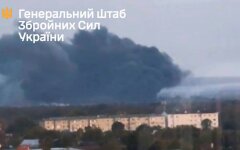 Генштаб подтвердил атаку склада боеприпасов на аэродроме "Ханская"