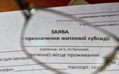 Получение субсидии в Украине