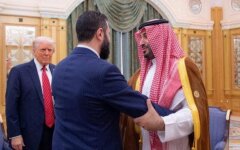 Дональд Трамп, Ахмед аль-Шараа, принц Мухаммед