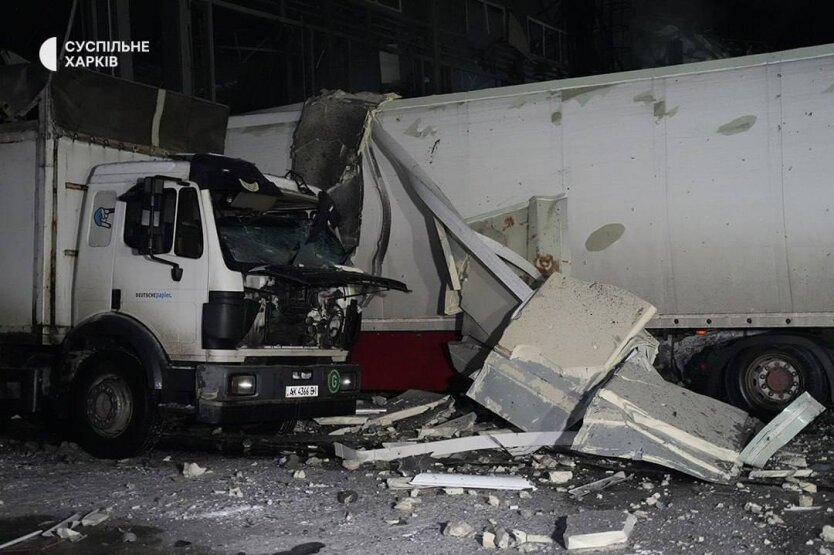 Удар по терминалу "Новой почты"