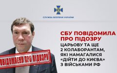 Олег Царьов, підозра СБУ