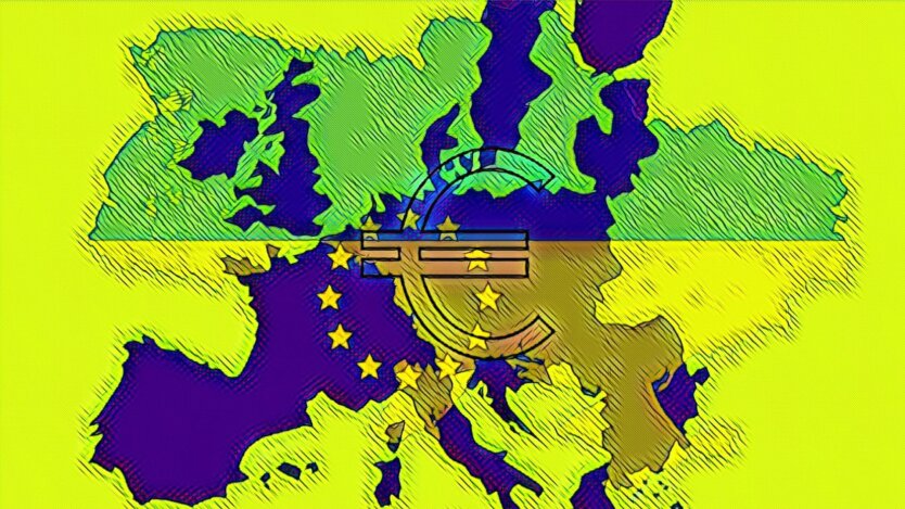 Україна та ЄС, колаж