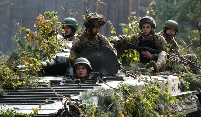 Українські військові / Фото: Віталій Носач / РБК-Україна