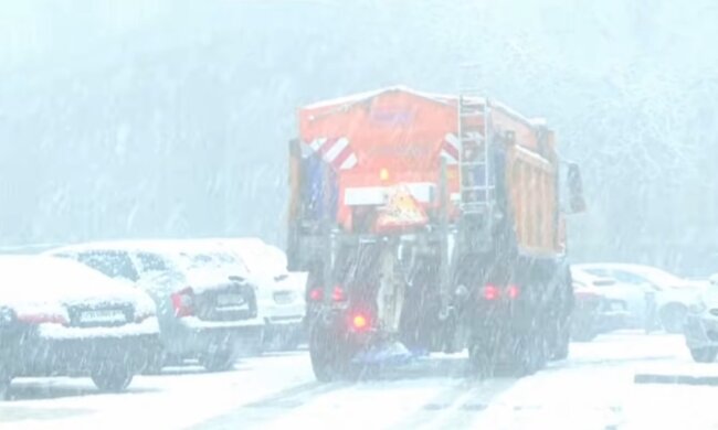 Снігова зима в Україні