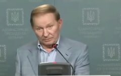 Глава украинской делегации в ТКГ  Леонид Кучма