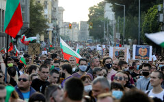 Протесты в Болгарии