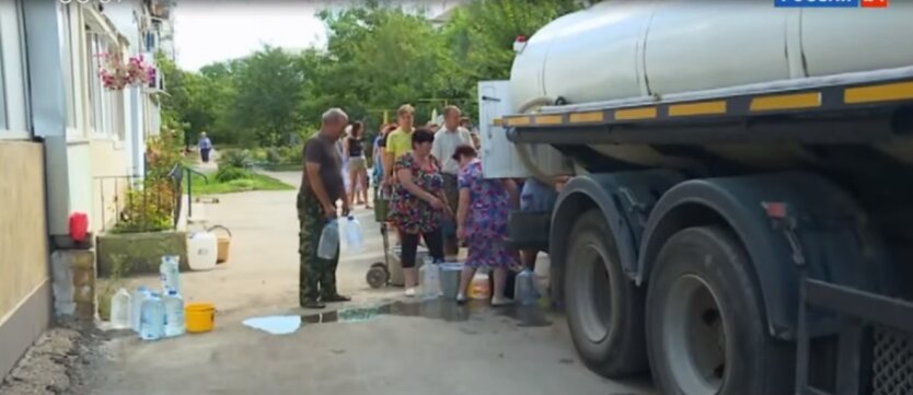 Подача воды в Крым, ограничения, засуха