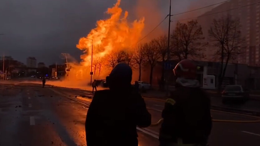 Обстрел Киева 2 января