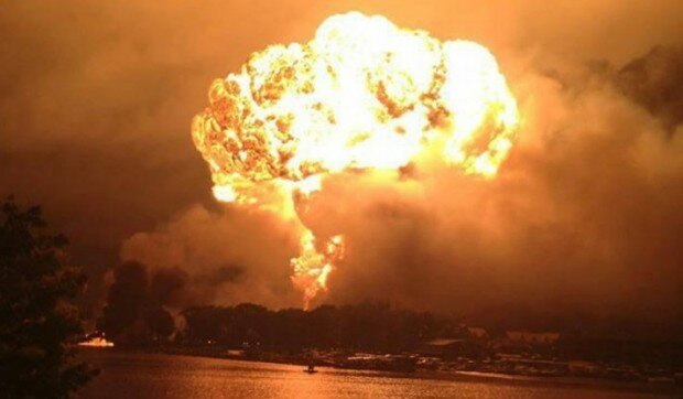Canada Explosion Oil Train Derails In Quebec