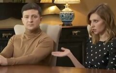 Владимир и Елена Зеленские