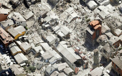 землетрясение в Италии