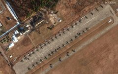 Российские войска на границе с Украиной, спутниковые снимки