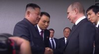 Ким Чем Ын и Путин, северная корея, россия, война в УКраине