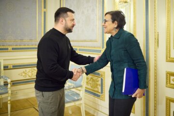 Володимир Зеленський та Пенні Пріцкер