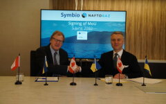 НАК "Нафтогаз Украины" подписал меморандум с канадской компанией Symbio Infrastructure, сжиженны газ