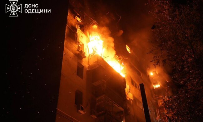Удар по Одесі