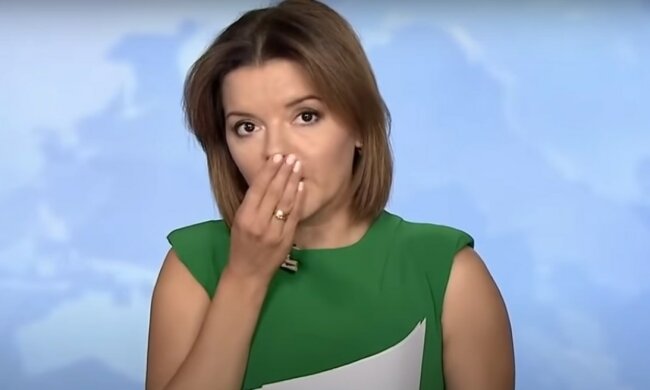 Маричка Падалко,Курьез в прямом эфире,у украинской ведущей "ТСН" на "1+1" выпал зуб