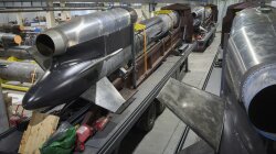 Ракети "Фламінго" на секретному заводі Fire Point в Україні, 18 серпня 2025 року.
